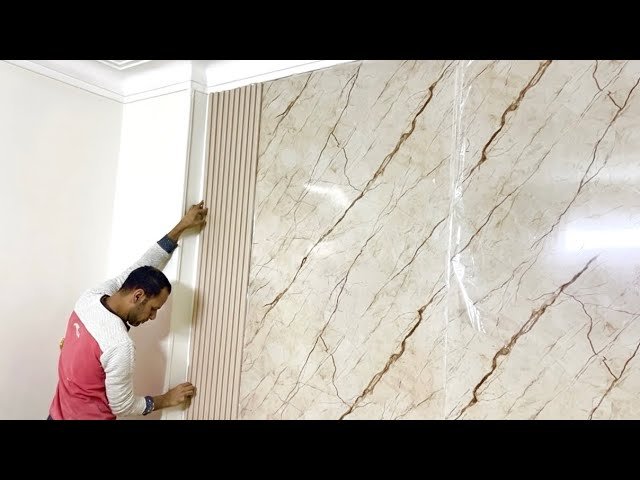Feature Wall Installation / تركيب جدار مميز